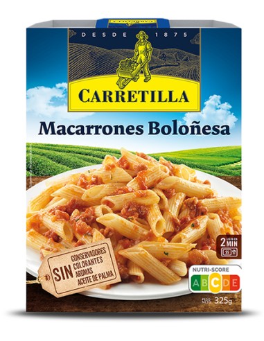 CARRETILLA/PLATO MACARRONES BOLOÑESA 10 X 325