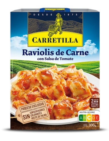 CARRETILLA/RAVIOLIS DE CARNE 10 X 300