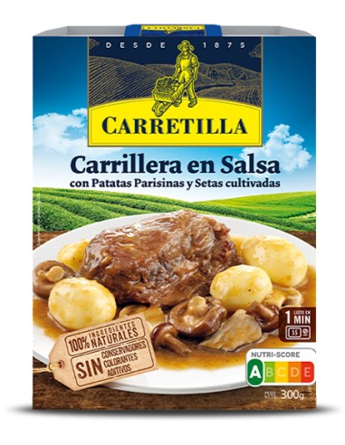 CARRETILLA/CARRILLERA EN SALSA 10 X 300 GRS.