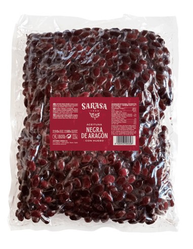 SARASA/ACEITUNA NEGRA ARAGON 2,500 KG. C/4