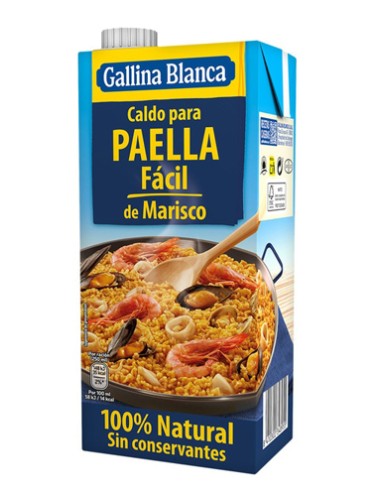 CALDO CASERO PAELLA FACIL 12 UND.