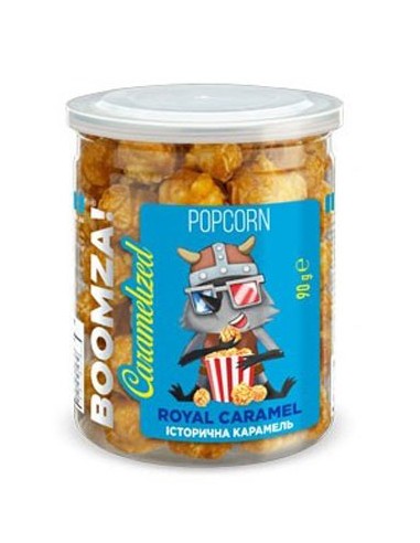 BOOMZA/UND.PALOMITAS CARAMELO SAL 90 GRS. C/12