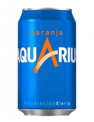 COCA/LATA AQUARIUS NARANJA 24 X 0.33