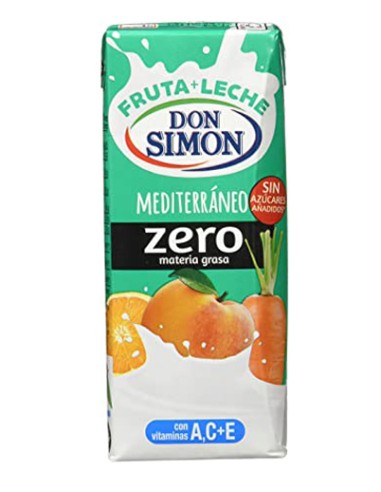 DON SIMON FRUTA LECHE MEDITERRANEO  21 X 0,330