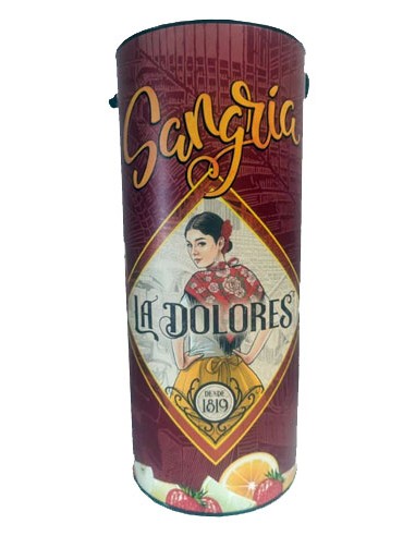 CANISTER SANGRIA LA DOLORES 3 LITROS C/4