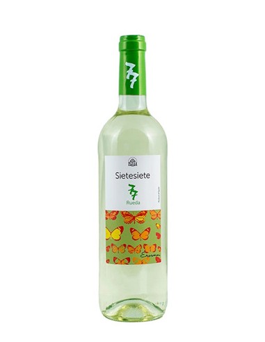 CAJA SIETESIETE  RUEDA  VERDEJO 6 X 75