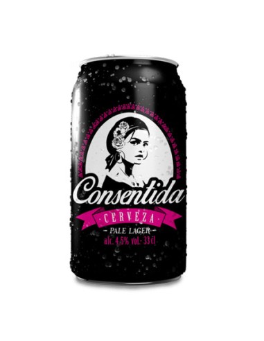 CLAUDIA/CERVEZA CONSENTIDA 12 X 33 CL.