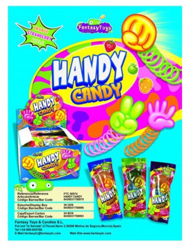 FANTASY/HANDY CANDY 30 UND. C/24