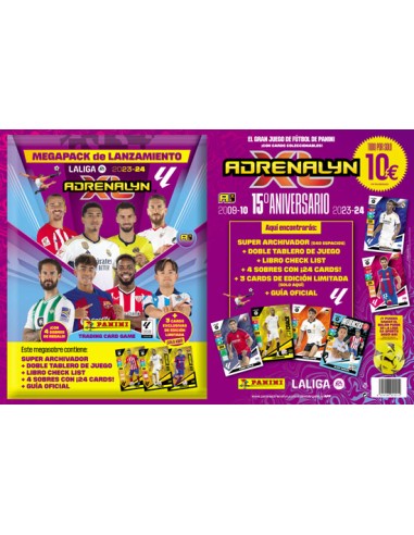 PANINI/STARTER PACK ADRENALYN 23/24 10 C/12