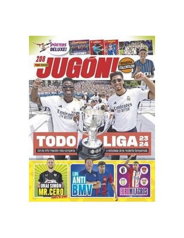 PANINI/REVISTA JUGON Nº 208 4,99 5 UND.