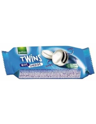 GULLON/TWINS CUBIERTO BLANCO 21 X 42 GRS. C/6