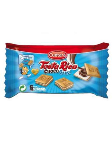 CUETARA/TOSTA RICA CHOCO GUAY 12 X 42 GR. C/6