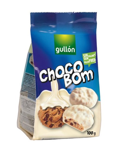 GULLON/CHOCO BOM BLANCO 100 GRS. X 12 UND.