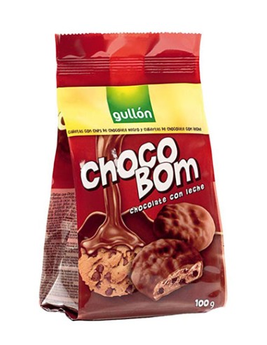 GULLON/CHOCO BOM CHOCO LECHE 100 GRS. X 12 UND.