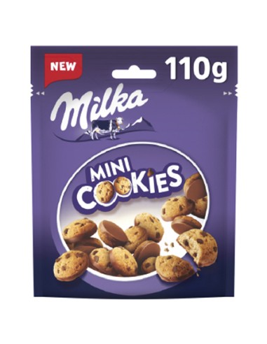 MOND/MILKA 110 GRS. MINI COOKIES 8 UND.