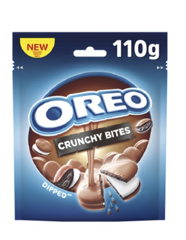 MOND/OREO 110 GRS. CRUNCHY BITES DIPPED 8 UND.