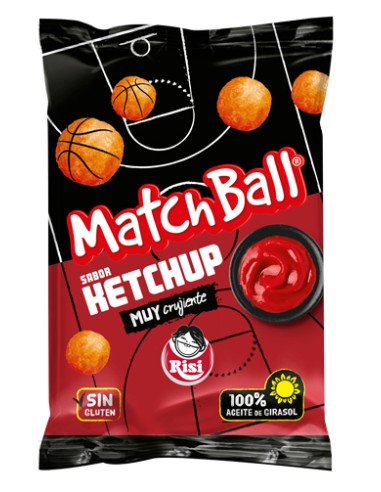 RISI/FAMILIAR MATCHBALL KETCHUP 105 GRS. X 10 UND.