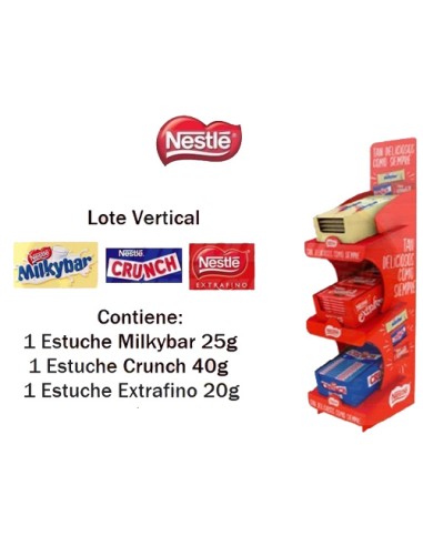 NESTLE/EXPOSITOR VERTICAL 57 UND. BARRITAS