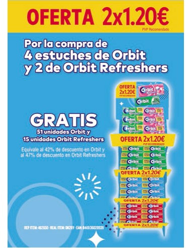 MARS/LOTE ORBIT + REFRESHER 2 X 1,20