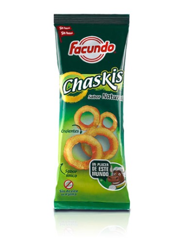 FACUNDO/CHASKIS VERDE  DE MAIZ 24 U.X 50 GRS.