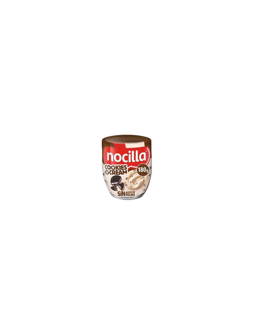IDILIA/NOCILLA VASO COOKIES & CREAM 180 GRS. C/12
