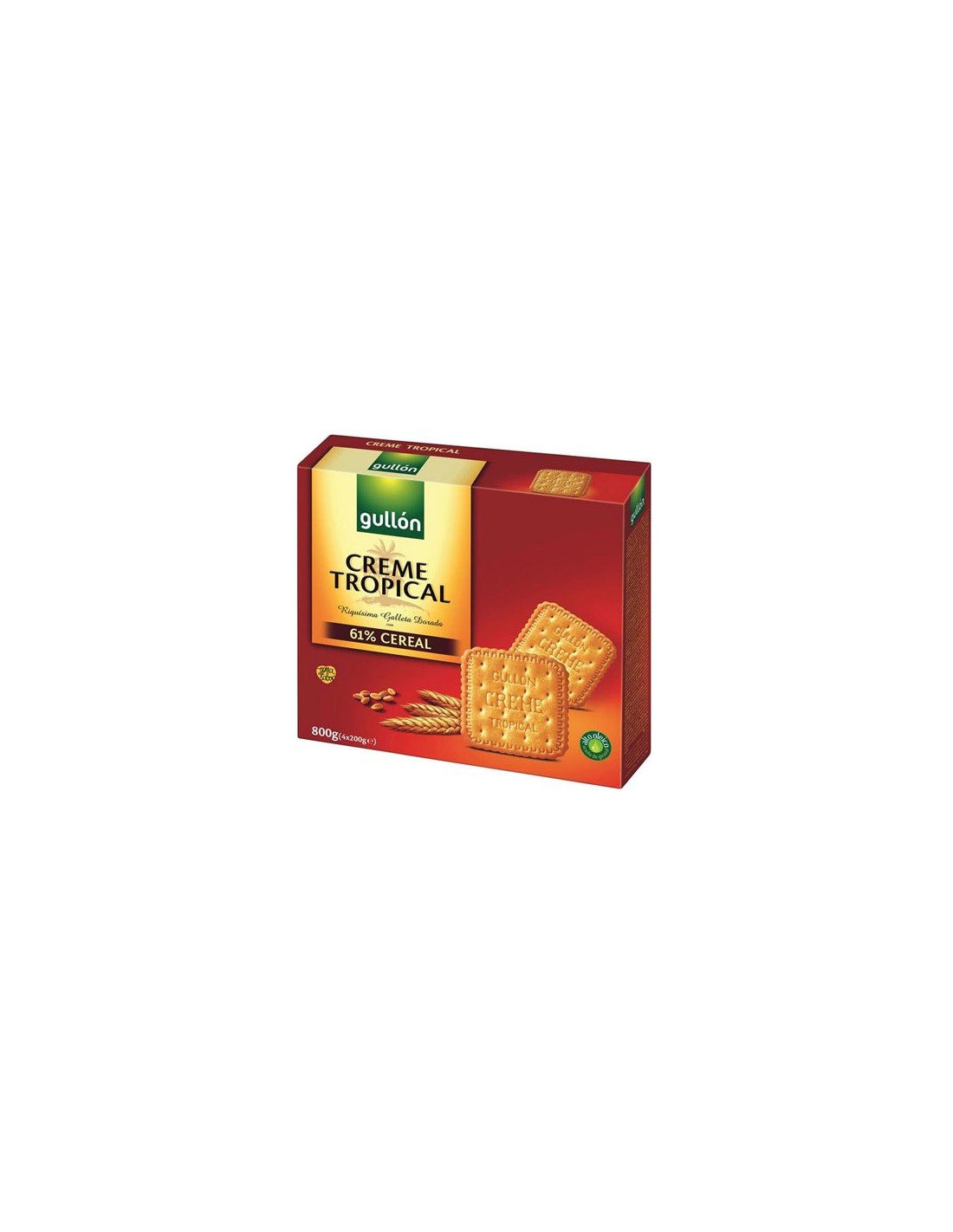 GULLON/CREME TROPICAL 800 GRS X 12 UND.