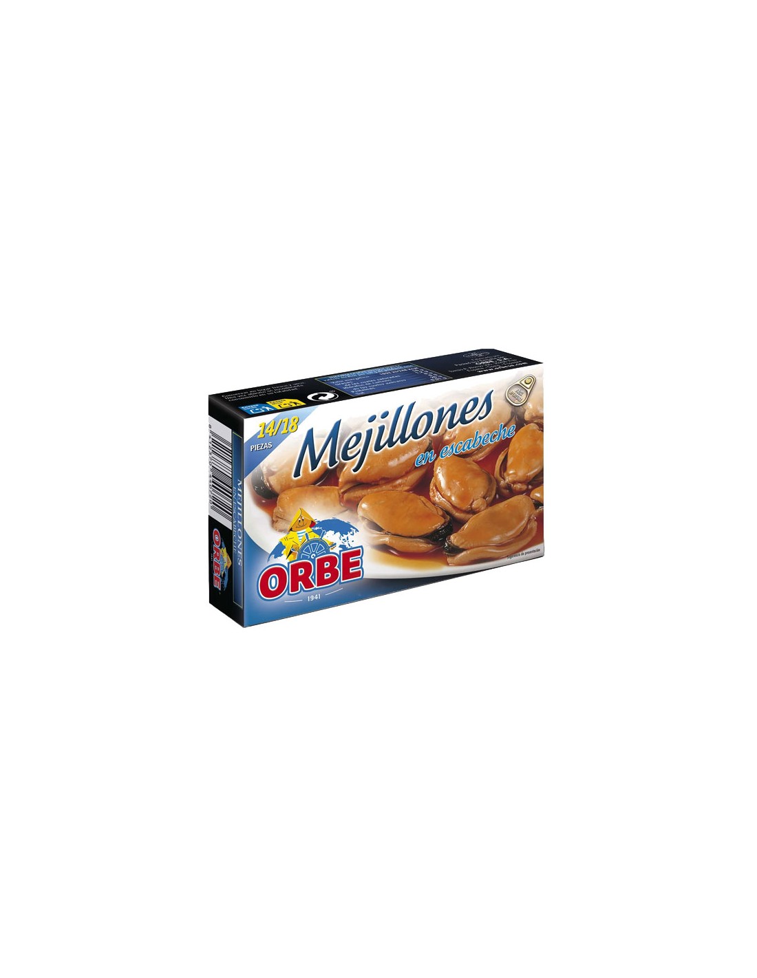 ORBE MEJILLON RIA GALLEGA 14/18 OL-120  10 UND.