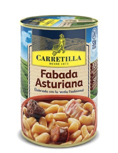 CARRETILLA/LATAS FABADA ASTURIANA 12 X 435 GRS.
