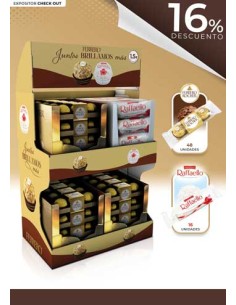FERRERO/EXPOSITOR BOMBONES CHECK OUT 16% 25/26