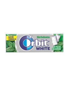 MARS/ORBIT GRAJEA WHITE HIERBABUENA 30 UND. C/20