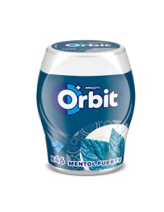 MARS/BOTE ORBIT MENTOL FUERTE 6 UN. X 46 GRS. C/24