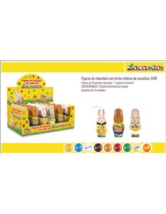 LACASA/LACASITOS FIGURAS HUECAS PASCUA 24 UND.