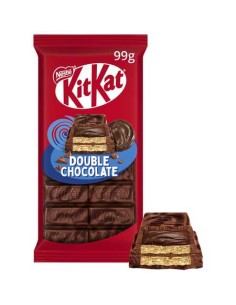 NESTLE/TABLETA KIT KAT DOUBLE CHOCOLATE 15 X 99 G.
