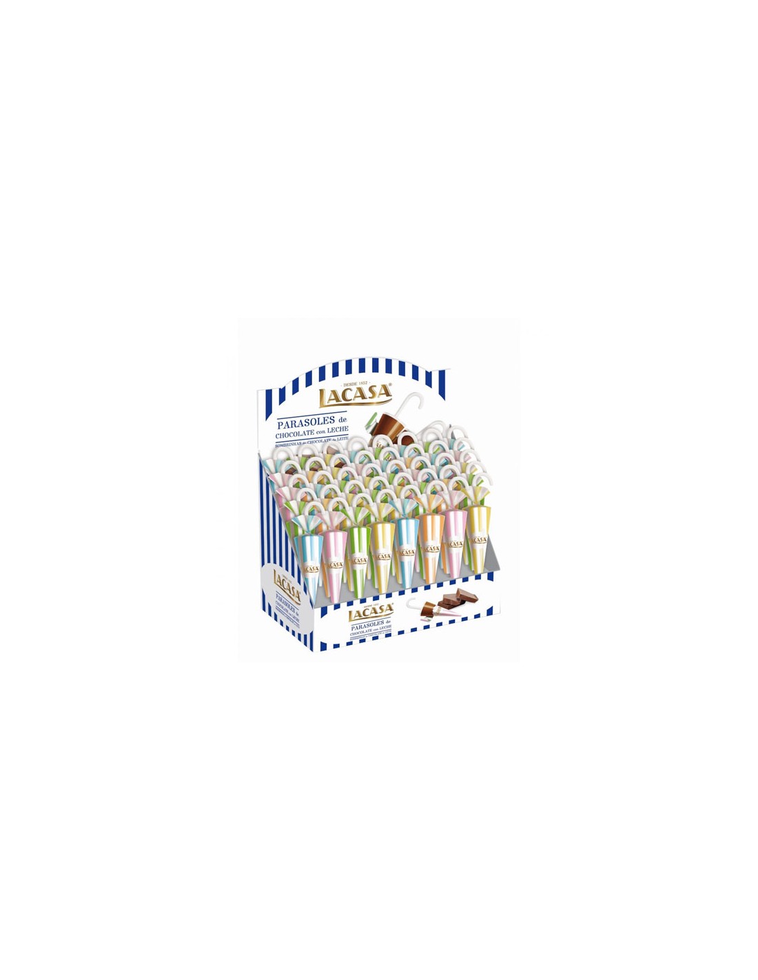 LACASA/PARAGUAS GIGANTE 35 GRS. X 40 UND. C/2