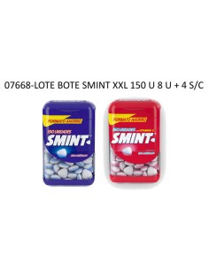 CHUPA/LOTE BOTE SMINT XXL 150U. - 8 UND. + 4 S/C