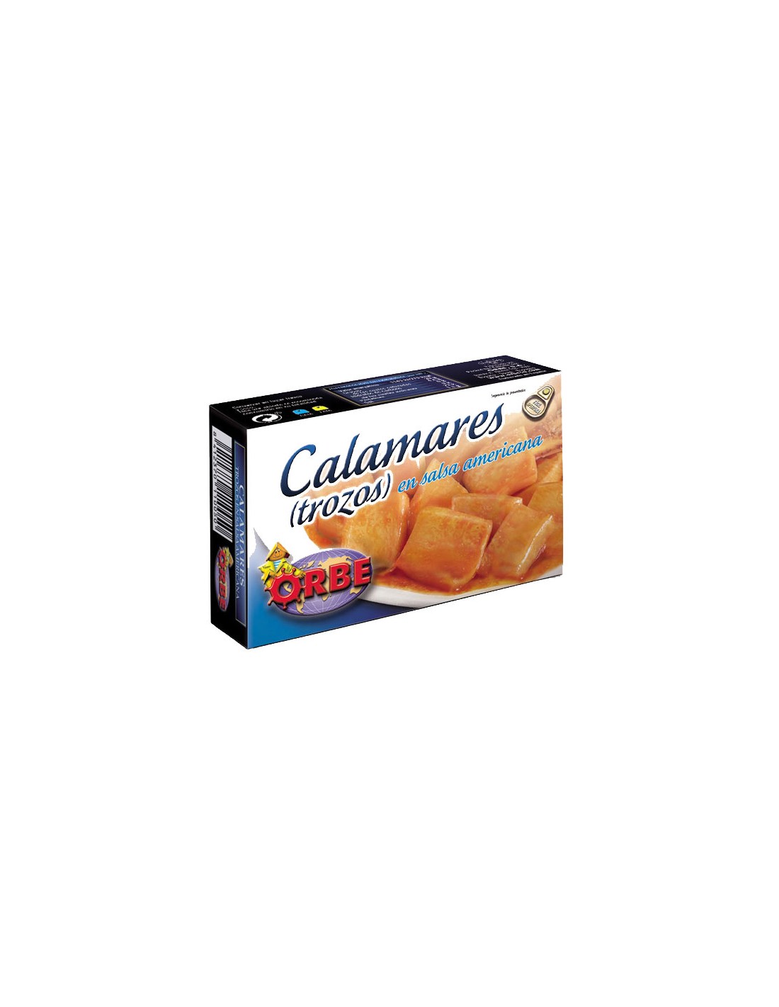 ORBE CALAMAR SALSA AMERICANA OL-120 C/25