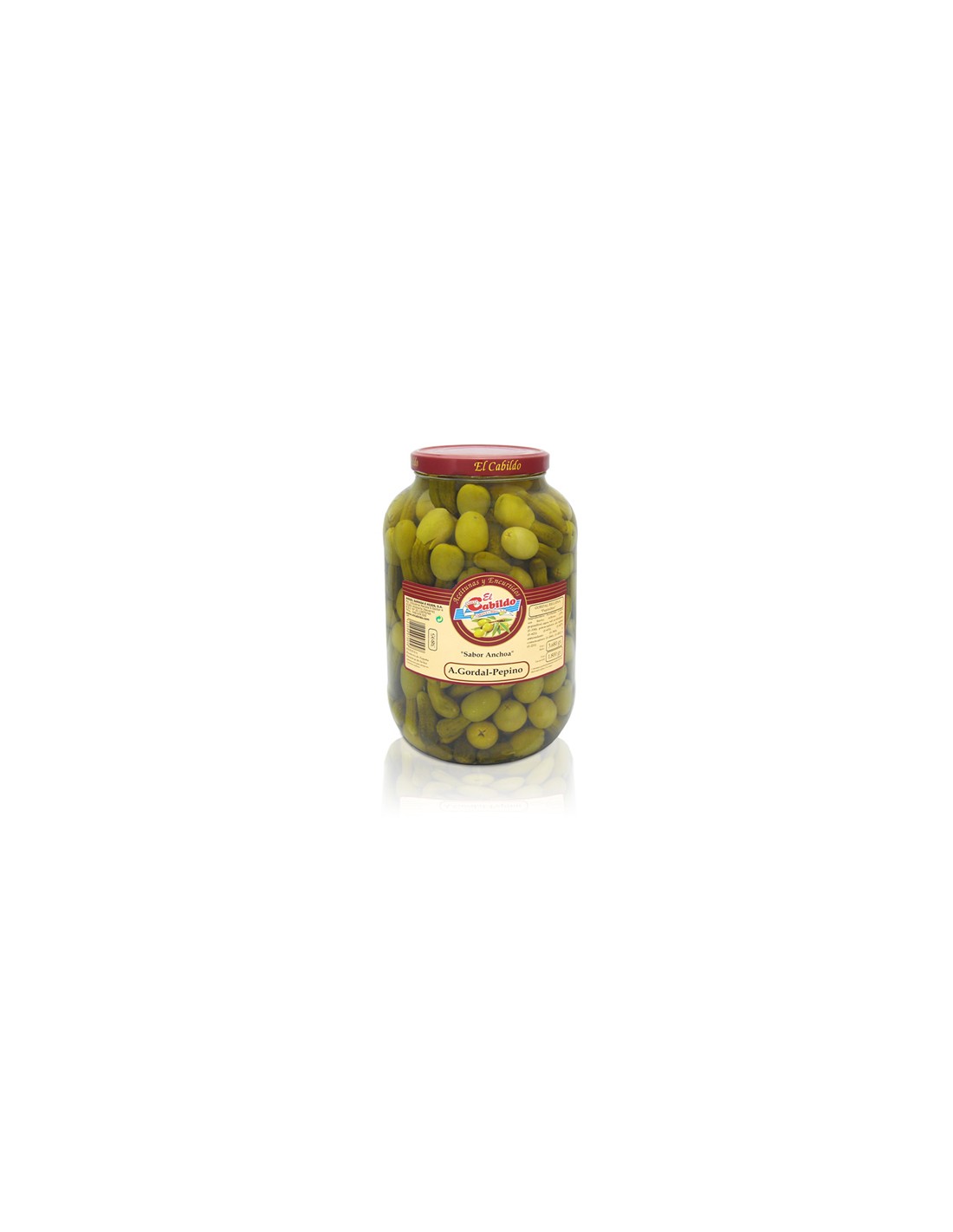 CABILDO/GALON GORDAL PEPINO 2 KG. ESC. C/3