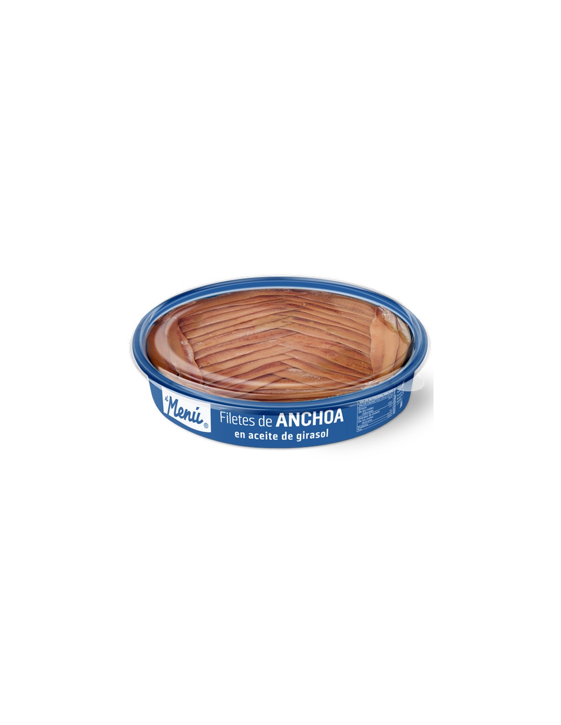 EL MENU/ANCHOA TARRINA 670 GRS. 125/145 PIEZAS C/6