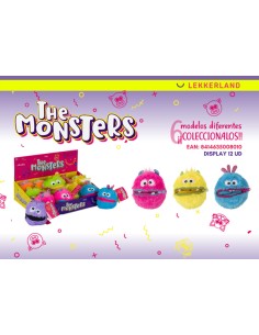 LEKK/PELUCHES FUNNY MONSTER 12 UND. C/6