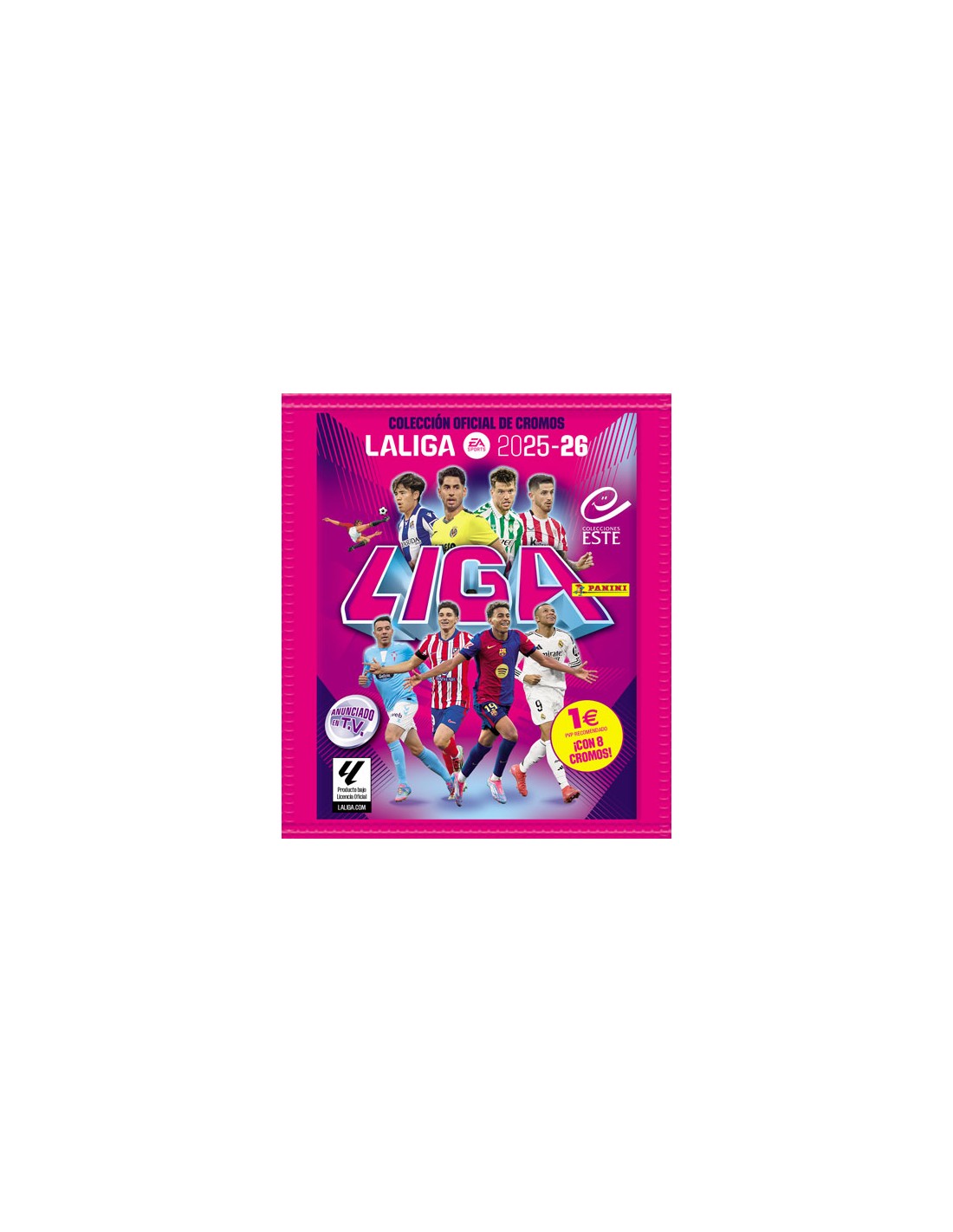 PANINI/SOBRES LIGA 2025/2026 - 1E 50 UND. C/12