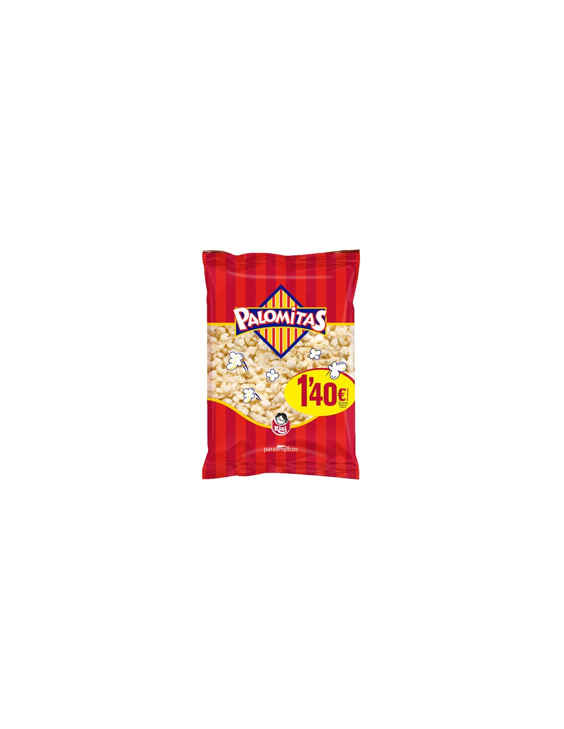 RISI/1,40E FAMILIAR PALOMITA 90 GRS. X 8 UND.