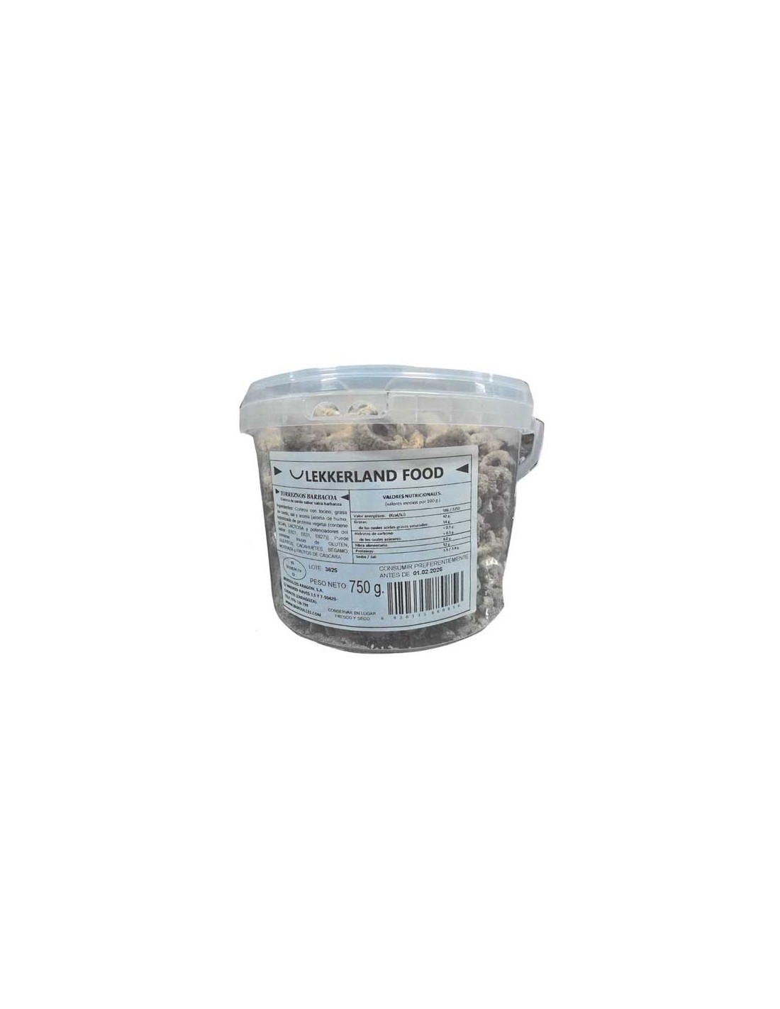 B./CUBO TORREZNO IBERICO 750 GRS.