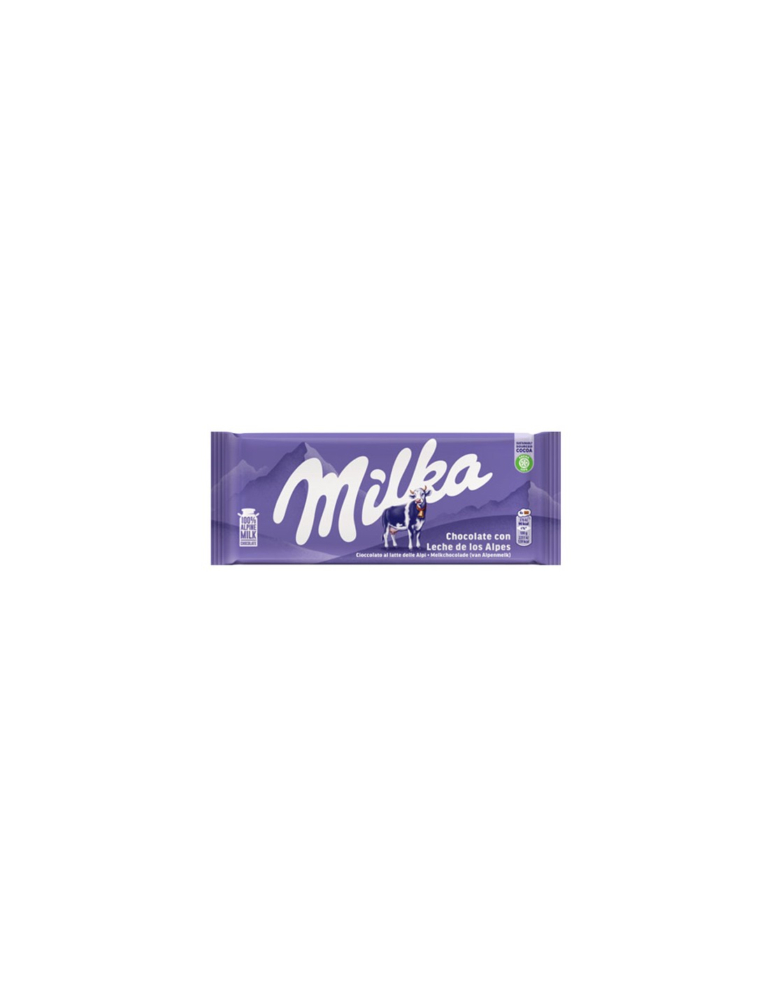 MOND/MILKA TABLETA LECHE 25 UND. X 90 GRS.