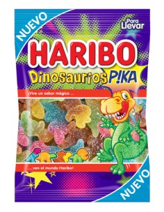 HARIBO/SOLAPA DINOSAURIOS PIKA 18 X 100 GRS.