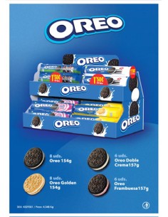 MOND/LOTE OREO RODILLOS 28 UND. 1,50E