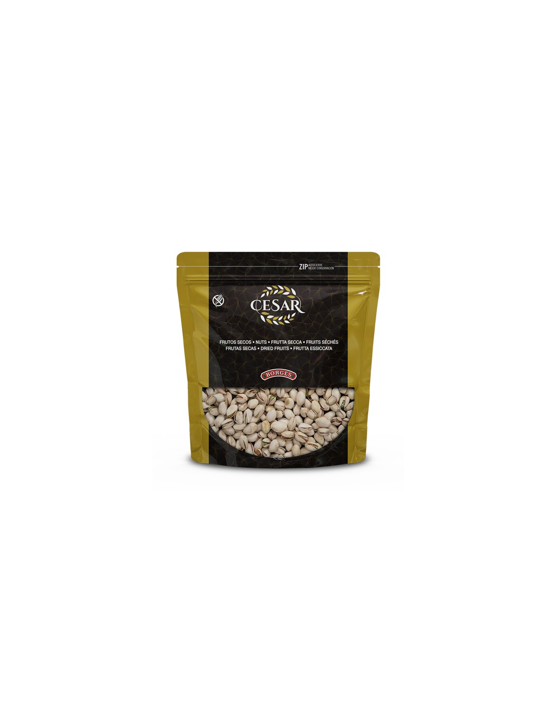 BORGES/KILO PISTACHO TOSTADO C/10