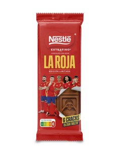 NESTLE/TABLETA CHOCOLATE LA ROJA 90 GR.x 20UD