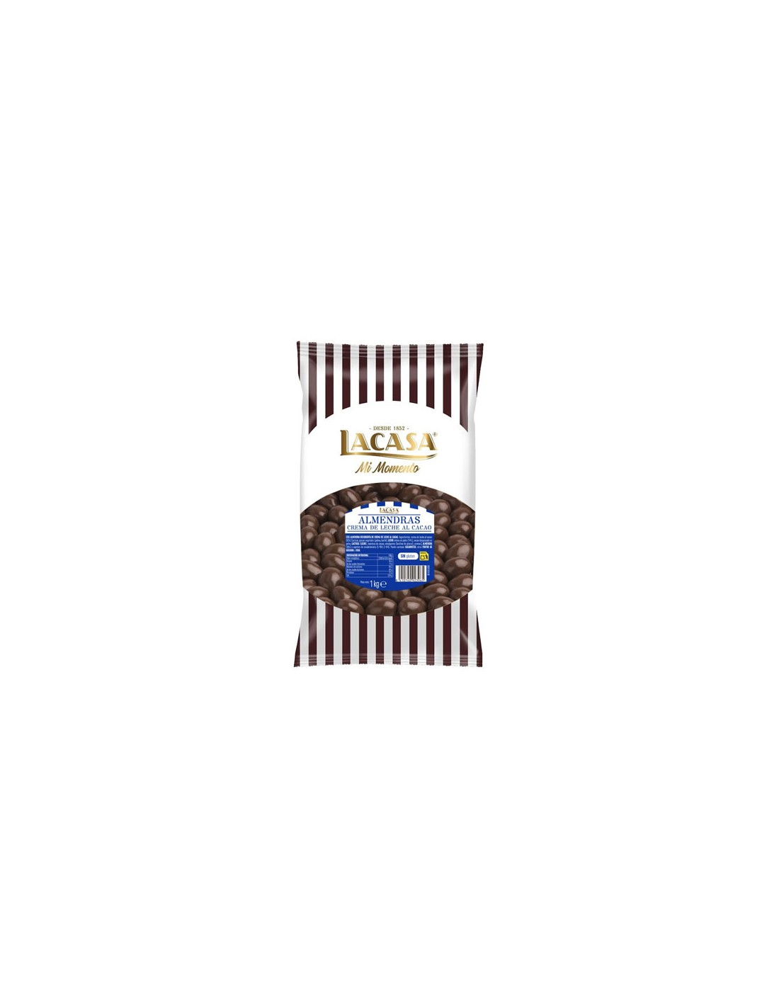LACASA/KG. ALMENDRA CHOCO LECHE CALIFORNIA C/3