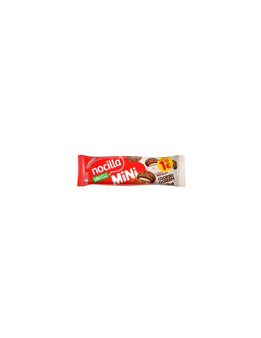 IDILIA/NOCILLA MINI COOKIES & CREAM 1,50E X 12 UN.