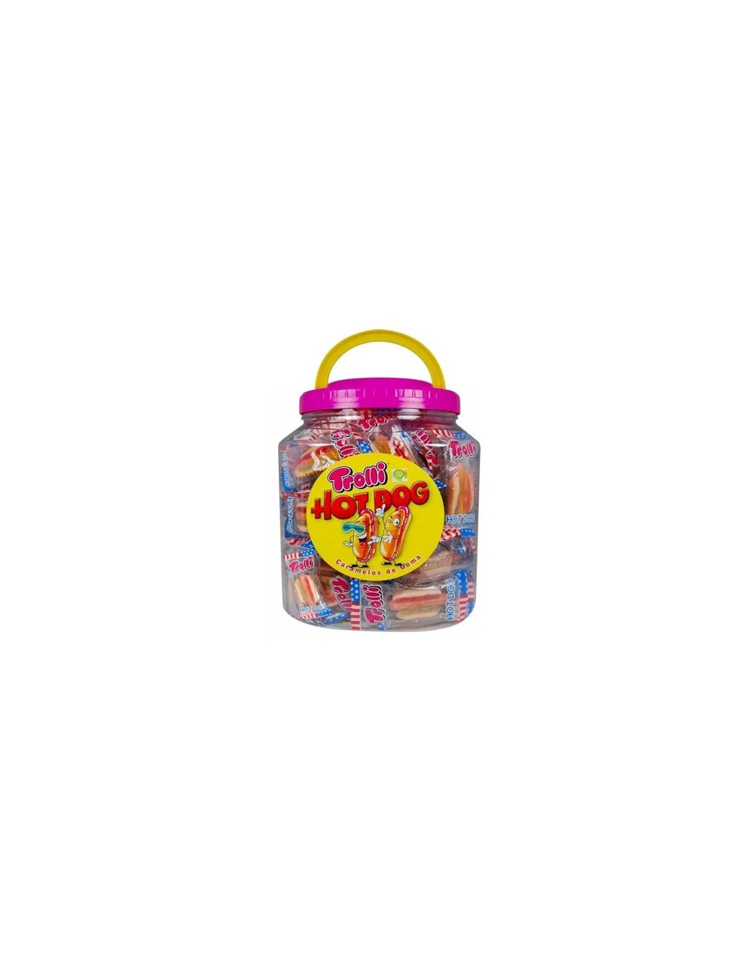 TROLLI/TARRO HOT DOG 60 UND. C/6